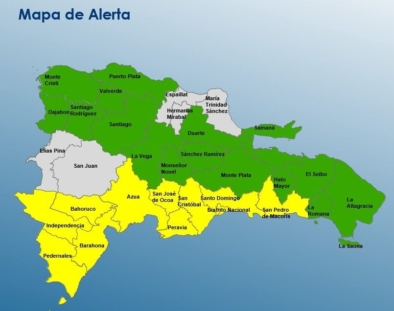 Lluvias afectan 35 acueductos; COE aumenta a 27 las provincias en alerta