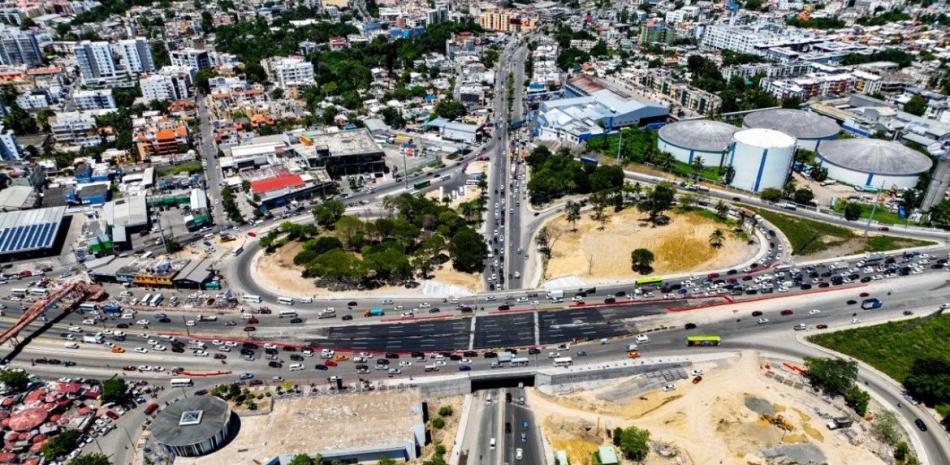 El lunes comenzarán a funcionar 14 carriles en el kilómetro 9 de la autopista Duarte