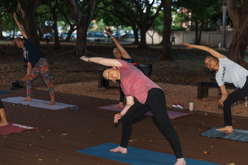 Parque Las Praderas se llena de actividades del último día del World Wellness Weekend