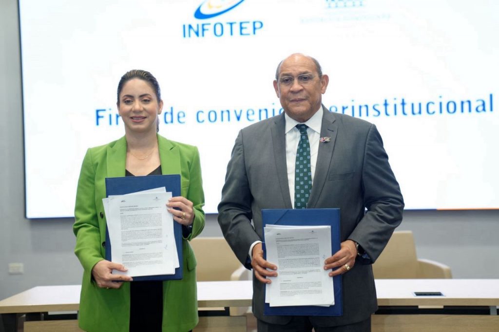 INFOTEP y Supérate firman acuerdo para capacitar a 80 mil dominicanos