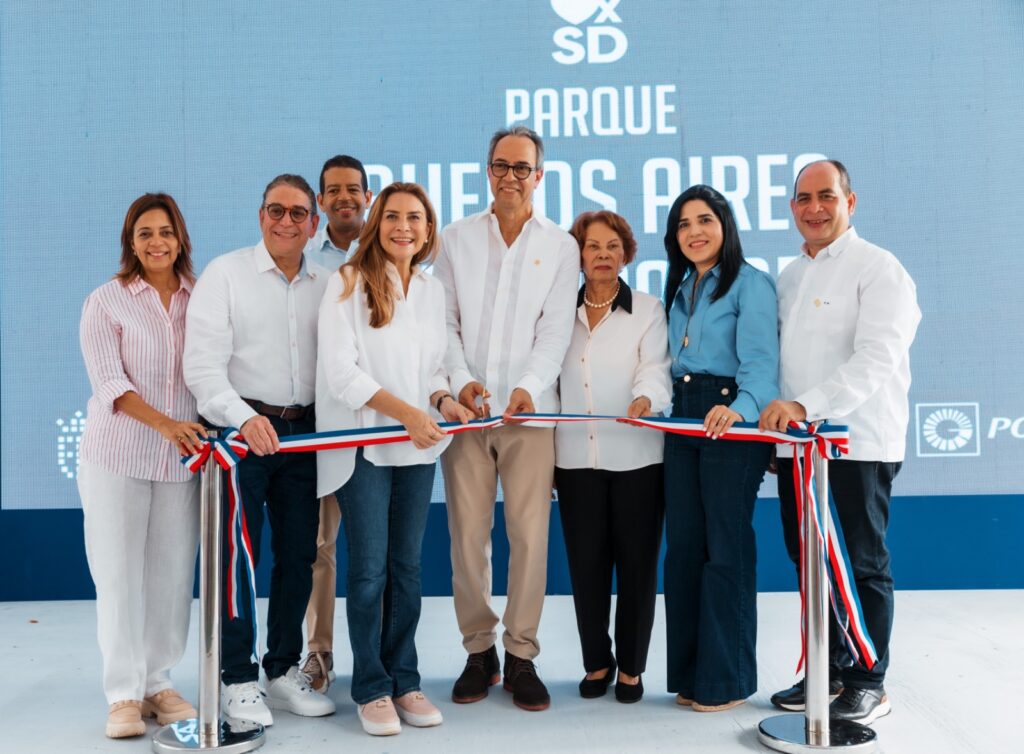 Banco Popular y Alcaldía del Distrito Nacional entregan remozado parque Buenos Aires del Mirador