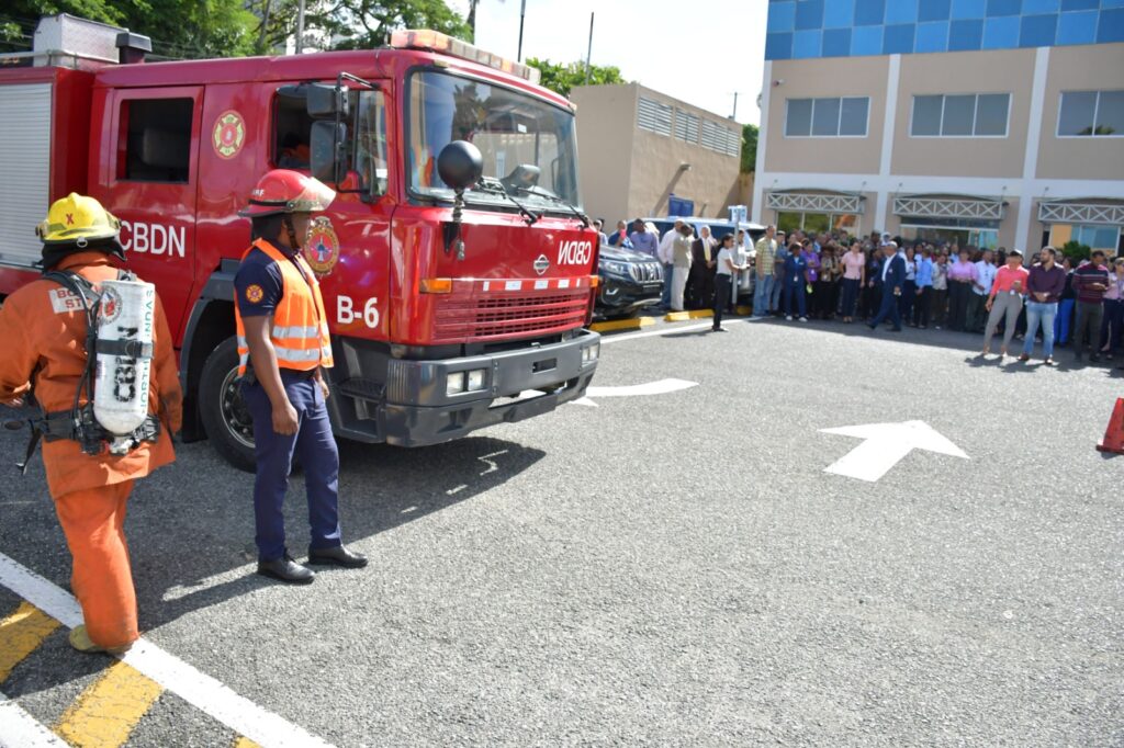 ONAPI realiza su cuarto Simulacro Nacional de Evacuación por Terremoto en la entidad