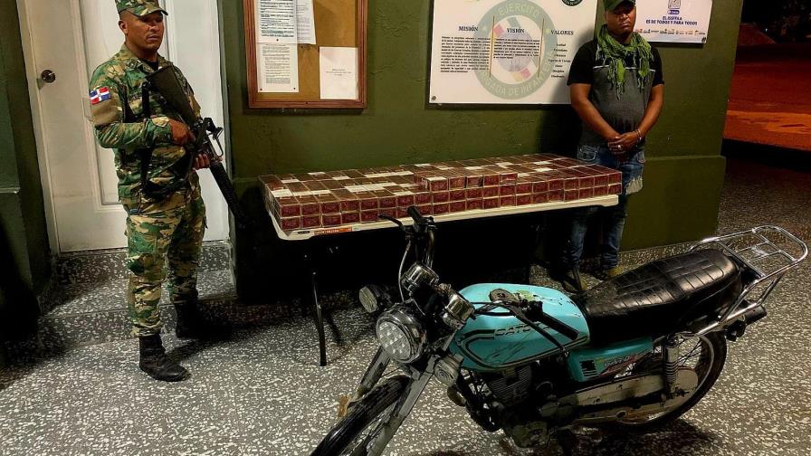 Decomisan 13 mil cigarrillos ilegales en Jimaní