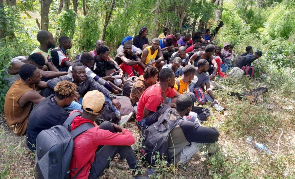 Ejército detiene a 50 haitianos durante operativo con drones en Valverde