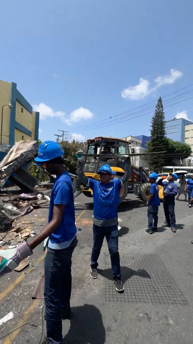 Alcaldía del Distrito Nacional inicia readecuación de espacios públicos en entorno de la Ciudad Sanitaria