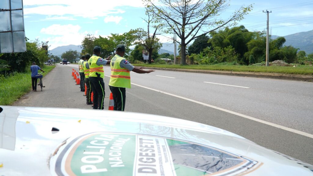 DIGESETT refuerza puntos críticos en carreteras por feriado del Día de Las Mercedes