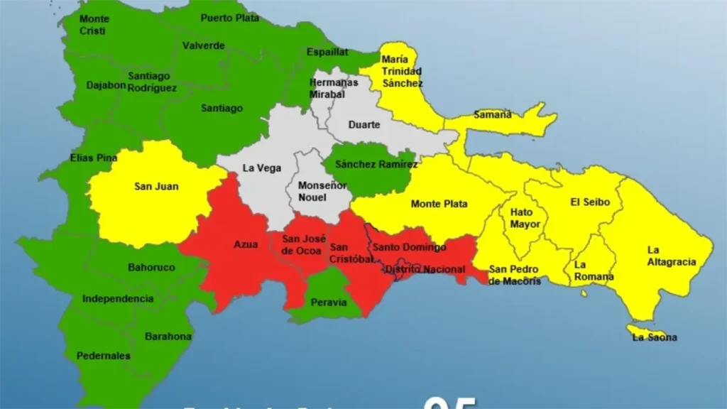 EL COE aumenta a 28 las provincias en alerta
