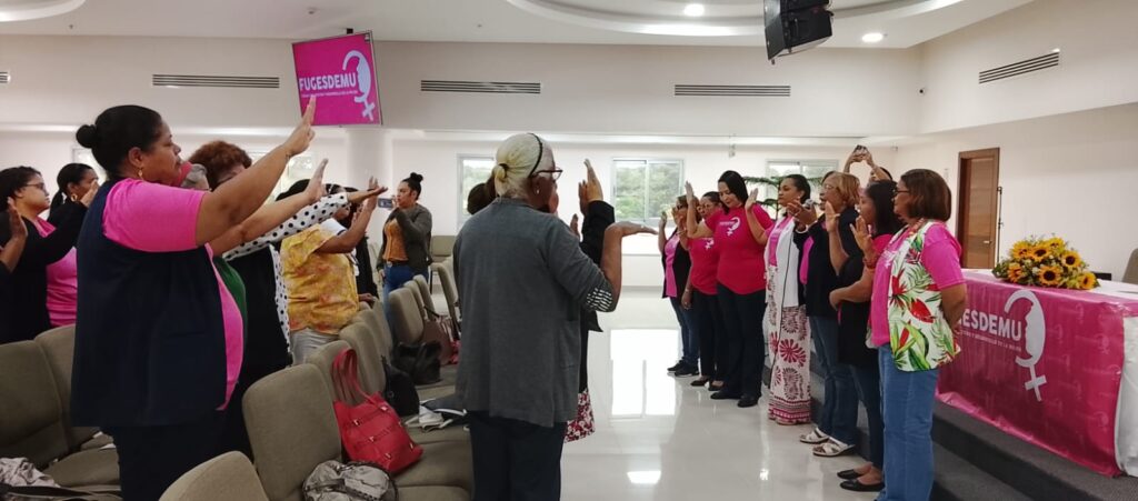 FUGESDEMU continúa creciendo bajo la dirección de su presidenta Felicia Contreras