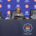 Alfredo Pacheco preside 152.ª Asamblea de la Unión Interparlamentaria (UIP) en Estambul, Turquía
