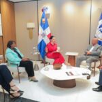 Alfredo Pacheco se reúne con presidenta del Parlacen; tratan temas migratorios y de ciberseguridad