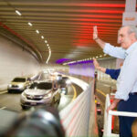 Presidente Abinader inaugura el túnel de la Plaza de la Bandera