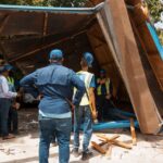 Alcaldía del DN continúa amplio operativo de recuperación de áreas verdes; retira dos bancas irregulares en la Jiménez Moya