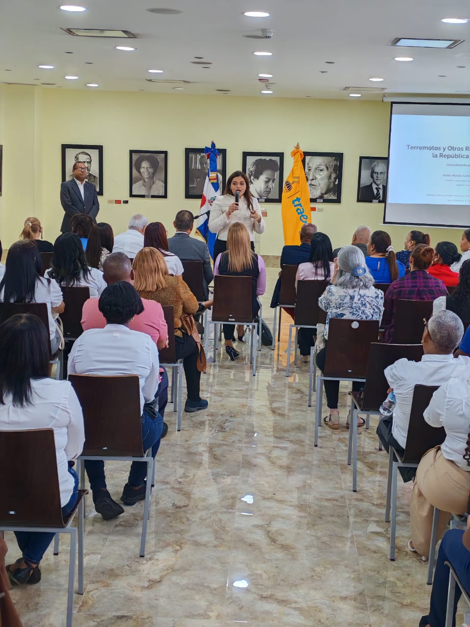 TRAE realiza conferencia sobre Terremotos y otros Riesgos Geológicos de la República Dominicana