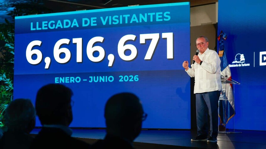 Turismo rompe récords en llegadas con 6.6 millones de visitantes rumbo a cerrar con 12 millones