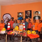 Diputada Shirley López y Emmanuel Bautista donan equipos valorados en RD$400 mil a organismos de socorro