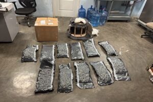 Ocupan 11 paquetes de presunta marihuana ocultos en un mueble AILA