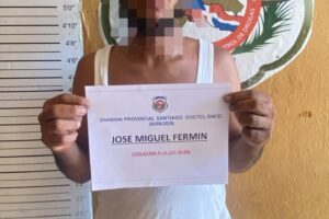 DNCD detiene hombre con 11 registro por tráfico de drogas